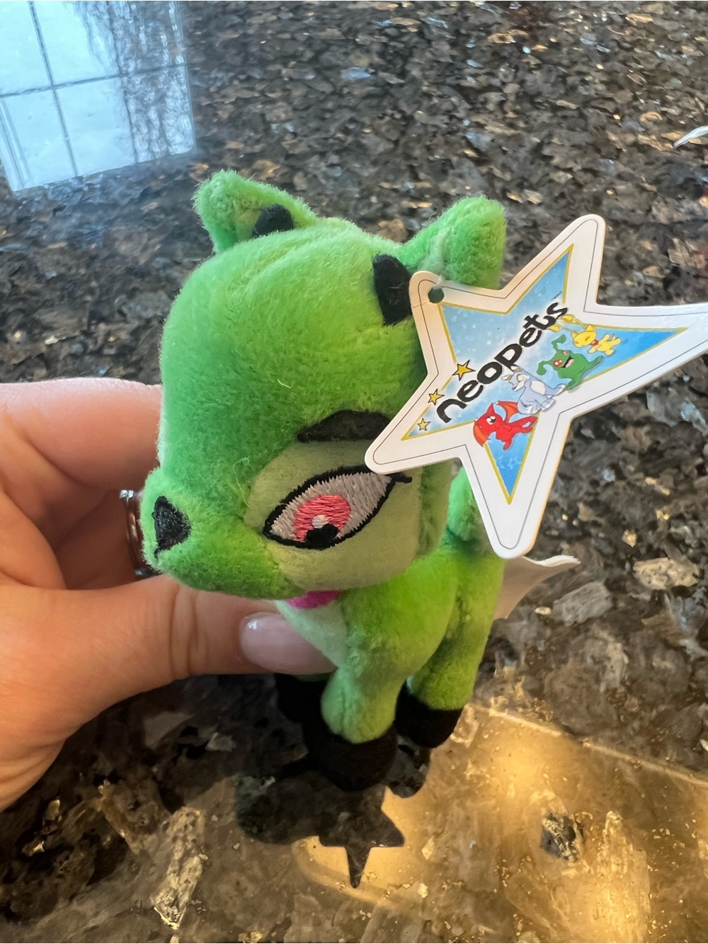 McDonald’s Neopets Green Ixi Plushie